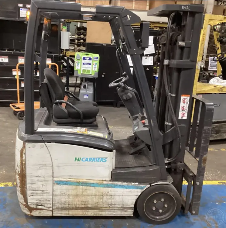 Used 2019 UNICARRIER TX30M 3-Wheel Sit down Electric Counterbalance Forklifts Illinois US | Forklift Exchange #1274569