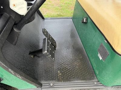 (1) 2019 E-Z-Go EFI golf cart with a Kawasaki gas engine, model 657061G01, includes canopy, fold-dow...