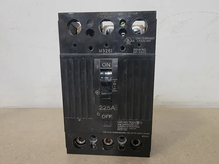Used GENERAL ELECTRIC TQD32225 Switchgears British Columbia CA | Lenmark #294484