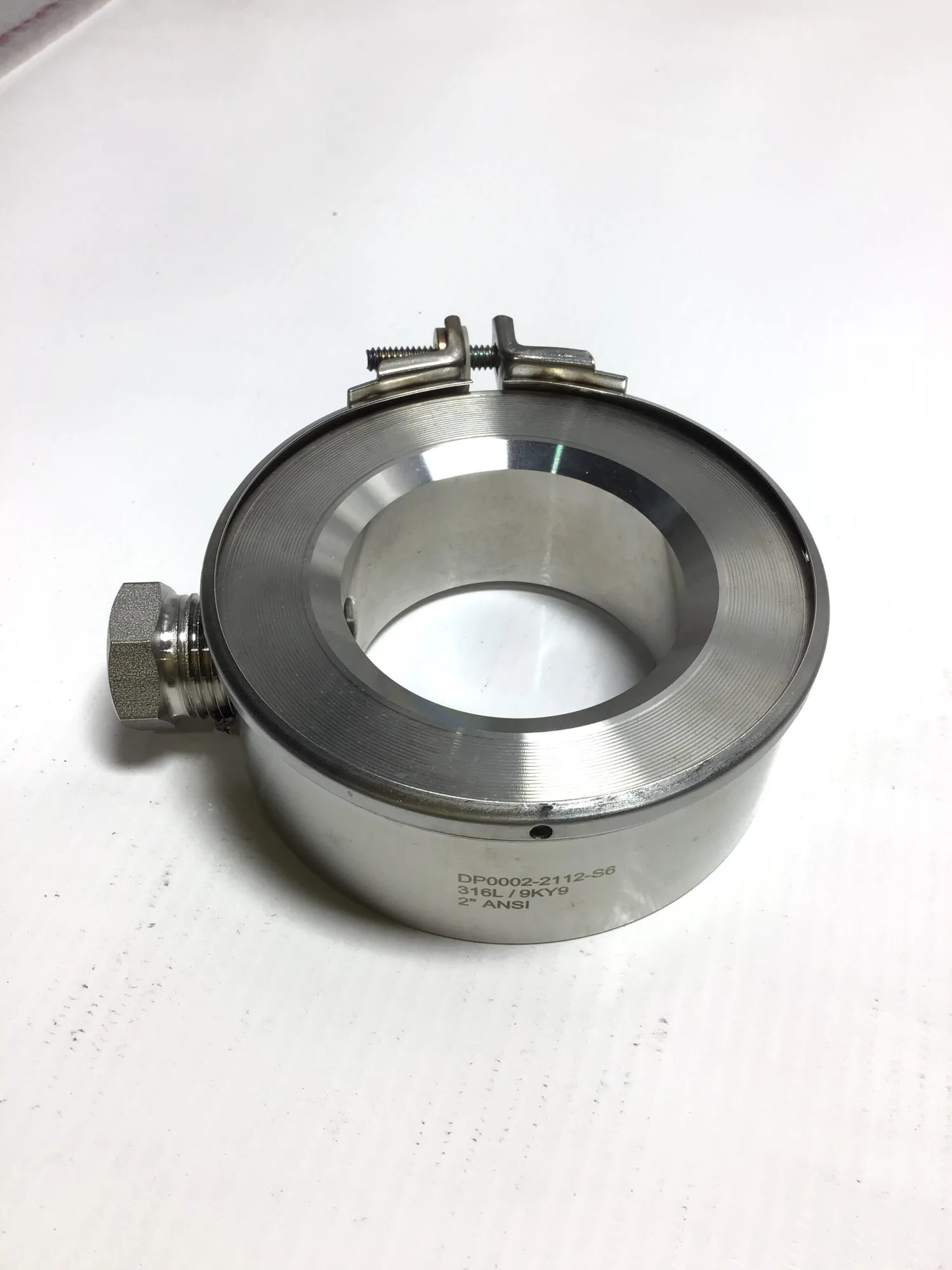 Rosemount DP0002-2112-S6 Stainless Steel Flushing Connection 2″Ansi 316L/9KY9