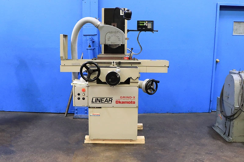 Used 2013 Okamoto Linear 618B, 2013, SONY 2X DRO (.00005" Res.), Reciprocating Surface Grinders New Jersey US | Machinery Values #944349