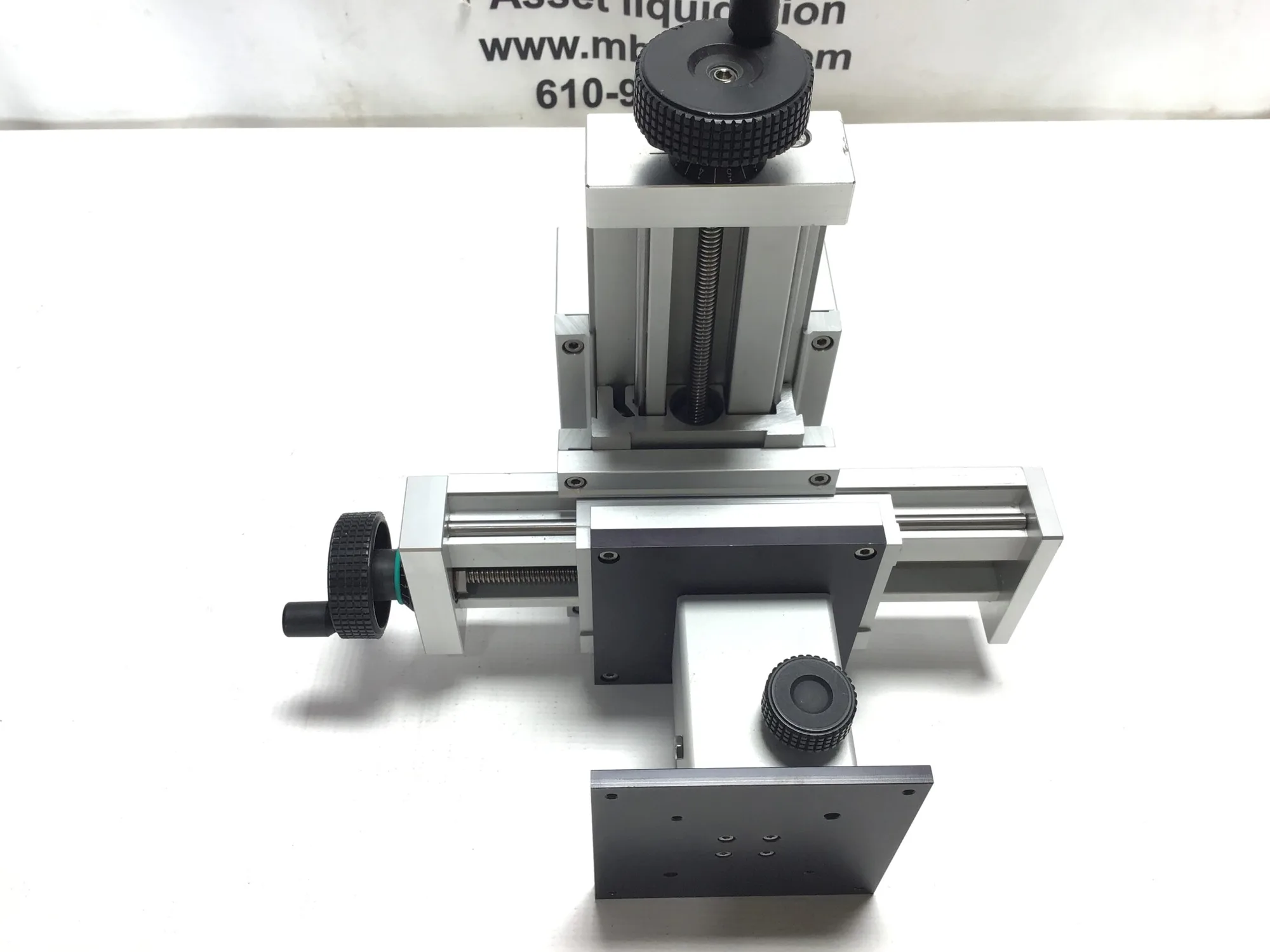 Kruss PS3210 Manual Linear Slide Rail Screw Adjustment 3 Dimensional Moving Stage