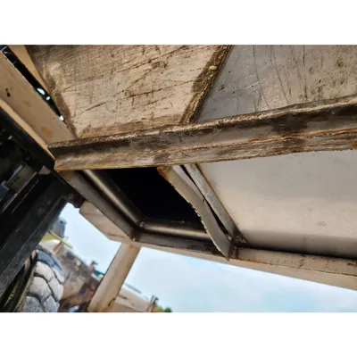 Used 45 cu/ft Stainless Steel Tote Dry Storage Bin Hopper