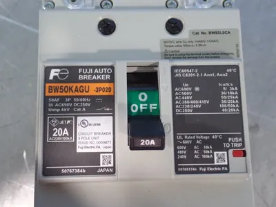 Used FUJI ELECTRIC BW9SL0CA Circuit Breakers Ohio US | HGR 24 #1085105