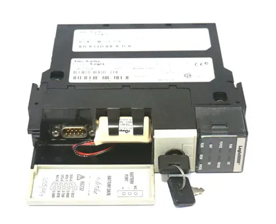 USED ALLEN BRADLEY 1756-L55/A PROCESSOR REV. E01 W/ 1756-M14 MEMORY SER. A 1756L55