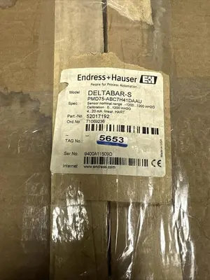 New | in-Stock ENDRESS+HAUSER PMD75-ABC7H41DAAU Industrial Controls | Surplus Asset Holdings #1221011