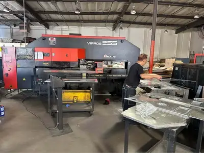 1999 AMADA VIPROS 255 CNC TURRET PUNCH Turret Punch, CNC | Asset Exchange Corporation (2)