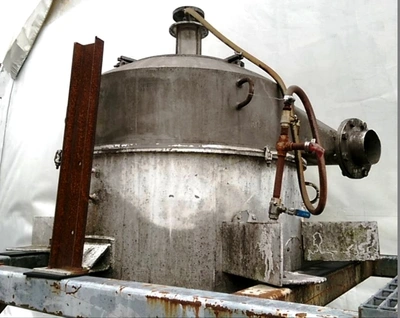 Heinkel GTL 3 directed flow screening centrifuge, SS.