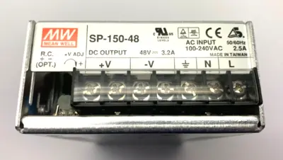 SP-150-48 | Mean Well  Power Supply 100-240VAC 2.5A Input 48V 3.2A Output - Used