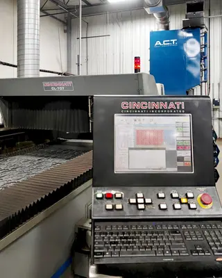 Used 2004 CINCINNATI INC CL-707 Laser Cutters Illinois US | Machine Factory Outlet #1263862