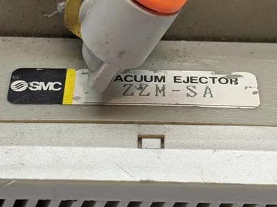 ZM131HT-K5-EBV-X298 | SMC  Vacuum Generator 4x w/ 2x ZZM-SA Silencer Assemblies - Used