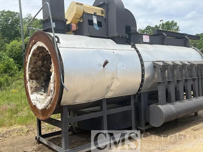 Used MCCONNELL 40 MILLION BTU GAS BURNER Drum Dryers | CAROLINA MACHINERY SALES #421184