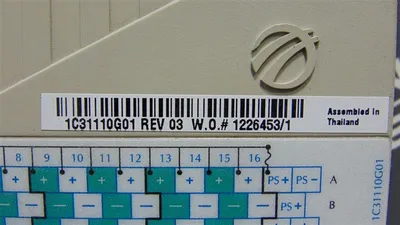 Westinghouse Emerson 1C31110G01 Ovation Digital Input Module Rev. 03 Used