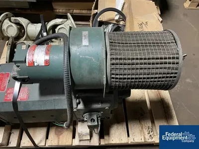 USED Berstorff 1,610 MM (63") Berstorff Vertical Two Roll Calander Sheet Stack
