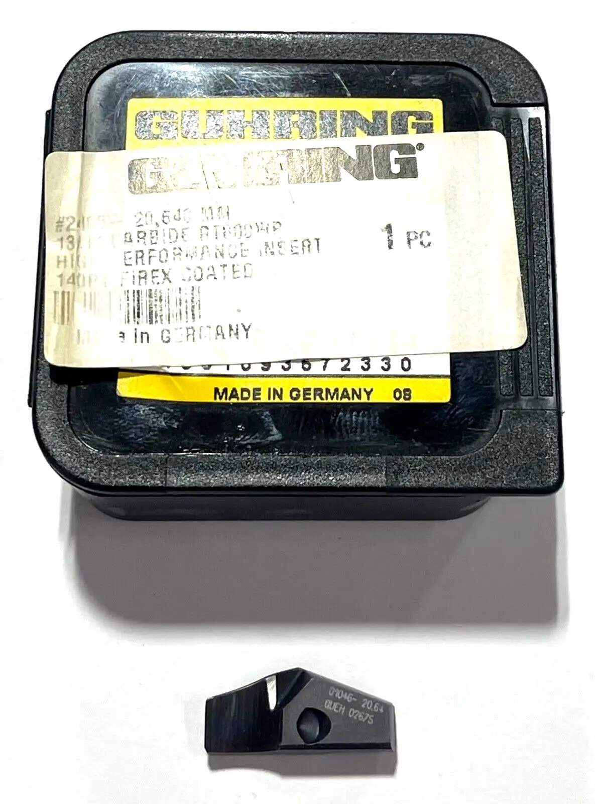 Guhring RT800 13/16" Carbide Drill Insert nano-FIREX Coating High Performance