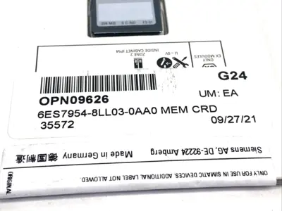 New | in-Stock SIEMENS 6ES7 954-8LL03-0AA0 Memory Michigan US | Maverick Industrial Sales #1093071