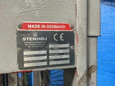 Used 1997 STENHOJ 500994 H-Frame Presses Ohio US | HGR 24 #1251213