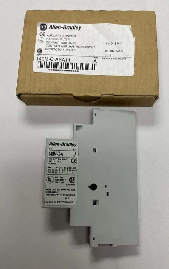 Used ALLEN-BRADLEY 140M-C-ASA11 Miscellaneous Equipment (Electrical & Power) | Surplus Asset Holdings #1196062