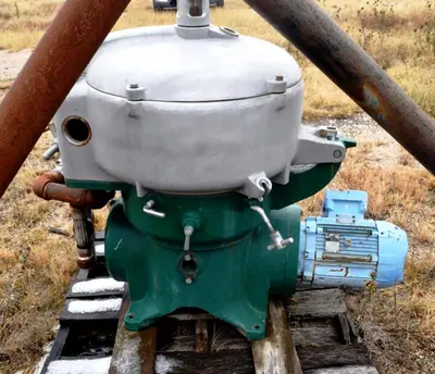 Westfalia OTA 30-00-066 oil purifier, Nickel bowl.
