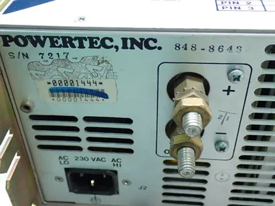 Used POWERTEC INC 9J530013PS1318A DC Power Supplies Ohio US | HGR 24 #1070184