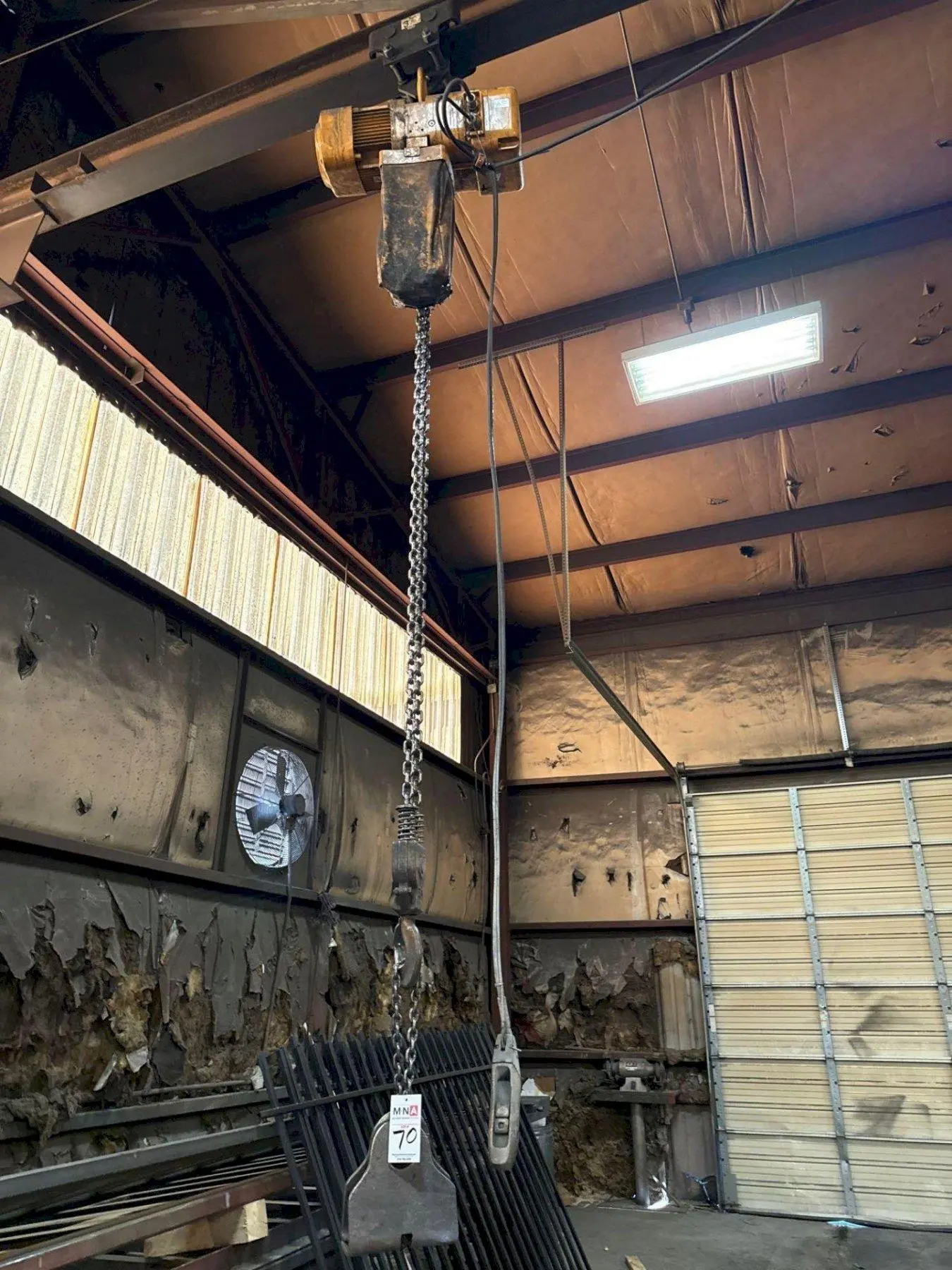 3 TON HARRINGTON ELECTRIC CHAIN HOIST: YOBRO #23291