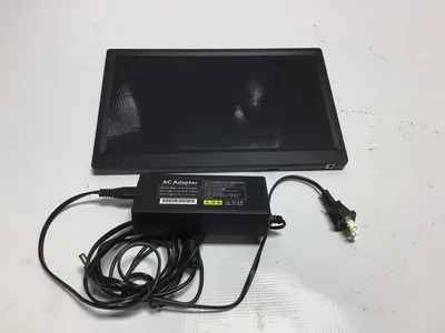Excavator Monitor Display Panel w/ HX08-2403(608) AC Adapter 3A