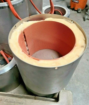 6" DIA x 6-3/4 Electric Heater Furnace Pot