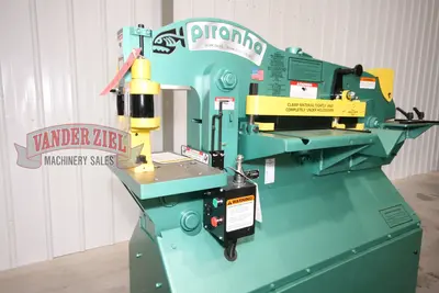 New | in-Stock PIRANHA P-65 Ironworkers Michigan US | Vander Ziel Machinery Sales #480118