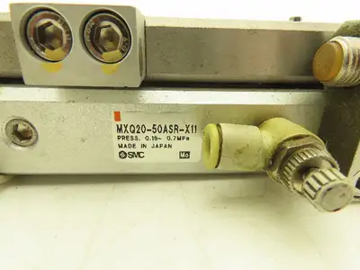 SMC MXQ20-50ASR Pneumatic Air Slide Table Guide Cylinder 20mm Bore 50mm Stroke
