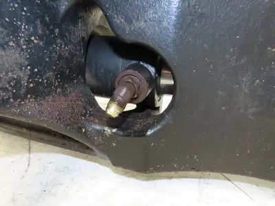 Hyster E60Z-33 Electric Forklift Rear Axle Dual Hydraulic Steering Assembly