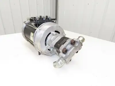 Hyster 8813389 Forklift Hydraulic Motor 48V & Pump 8811653 Removed From E80XN