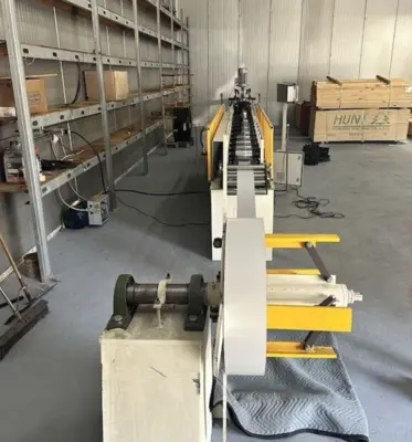 T-Style Drip Edge Roll Forming Machine in Florida