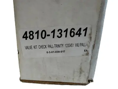 NEW TRINITY MICRO CORP. 1200451 CHECK VALVE REPAIR KIT