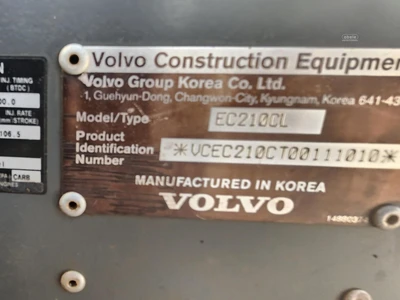 Used 2008 VOLVO EC210CL Crawler Excavators | Abele Tractor #1342872