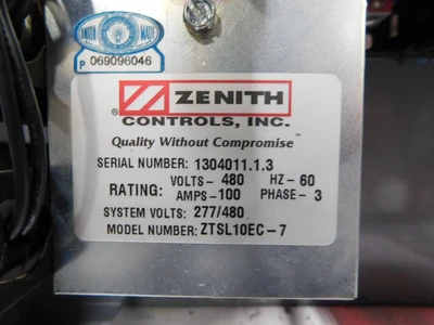 Used Zenith ZTSL10EC-7 Switchgears Ohio US | Equipment Recovery Corp. #1331577