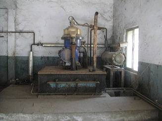 Mitsubishi SJ-16T self-cleaning oil purifier, SS bowl.