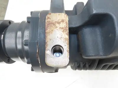 Linde AK20E-02 Forklift Dual-Wheel & Motor Front Axle Assembly Off E20C