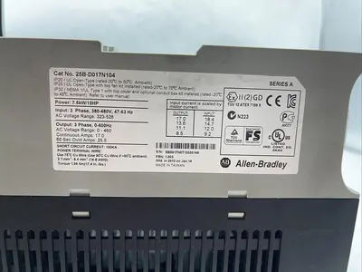 USED INDUSTRIAL MRO ALLEN BRADLEY 25B-D017N104