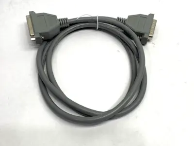 USED L-COM ECONOMY MOLDED D-SUB CABLE DB25 MALE TO FEMALE 5FT