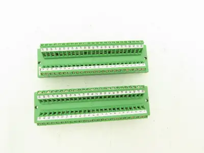 Phoenix Contact Terminal to D-SUB Connector 50-Pin 37-Pin 25-Pin Mixed Lot of 7