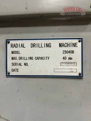 Used DONAU Z5040B Radial Drills Michigan US | Vander Ziel Machinery Sales #482576