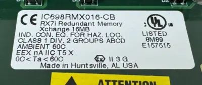 USED GE FANUC IC698RMX016