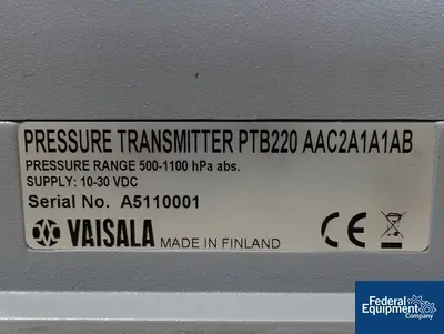Used Vaisala Vaisala PTB220 Series Digital Barometer / Pressure Transmitter Miscellaneous Laboratory Equipment Michigan US | Federal Equipment Company #1506011