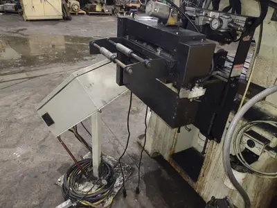 125 TON MINSTER MODEL #S2-125-48-36 SSDC PRESS, 10" STROKE: YOBRO #25090