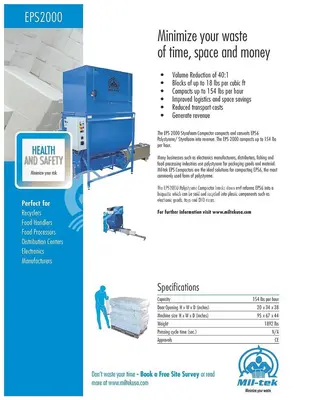 USED 2020 MIL TEK EPS2000 US1
