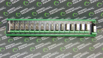 Westinghouse Emerson 5A22411H01 Ovation 16 Channel Relay Module Rev. B Used