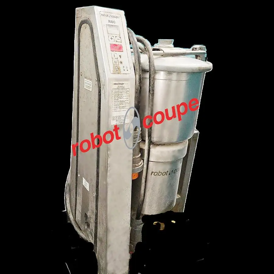 ROBOT COUPE R60, 63 QUART CAPACITY HIGH SPEED FOOD CUTTER/MIXER