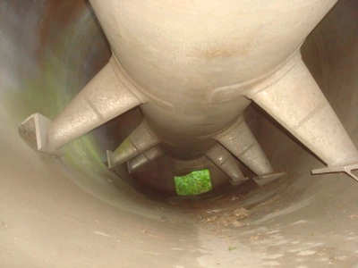 Buss 6000 L S/S Paddle Vacuum Drier