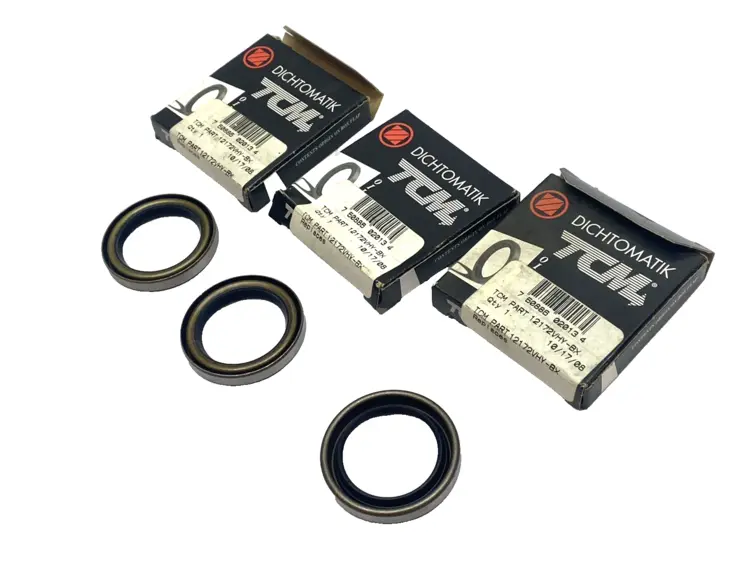 New | in-Stock TCM DICHTOMATIK Oil Seal Shaft Seal LOT OF 3 Seals & Gaskets Michigan US | Maverick Industrial Sales #1393470