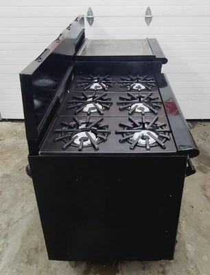 167-0025 Vulcan Hart VG260 Gas Range with Oven